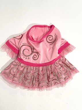 Build-A-Bear Pink Tutu Swirls Dress for Unicorn